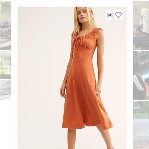 Free People dress size xs. Worn one time only. Bought new $98